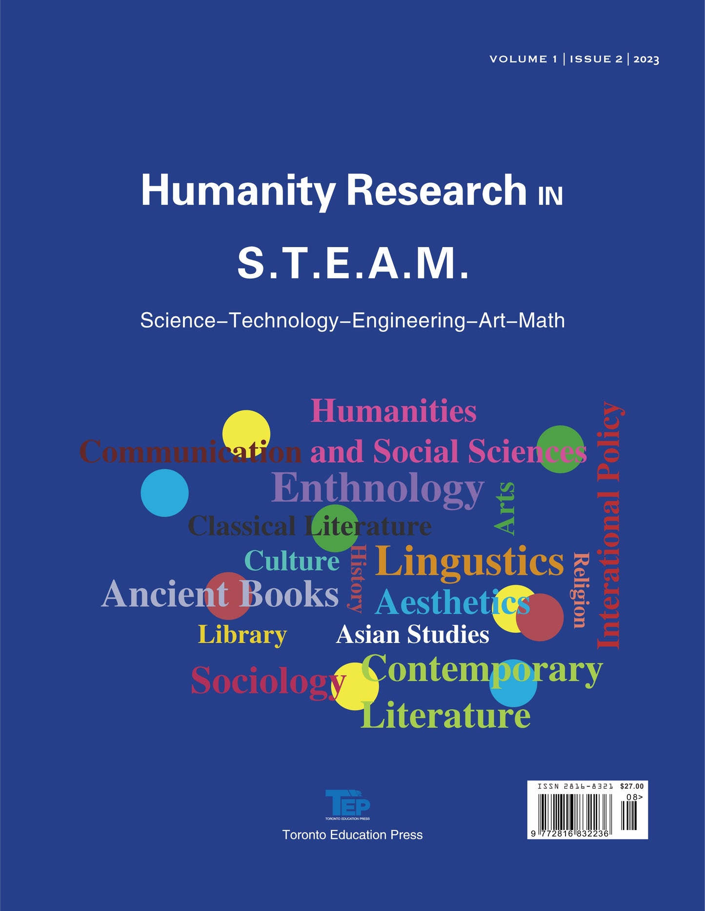 Humanity Research in S.T.E.A.M. Vol 1 - Issue 2 - 2023