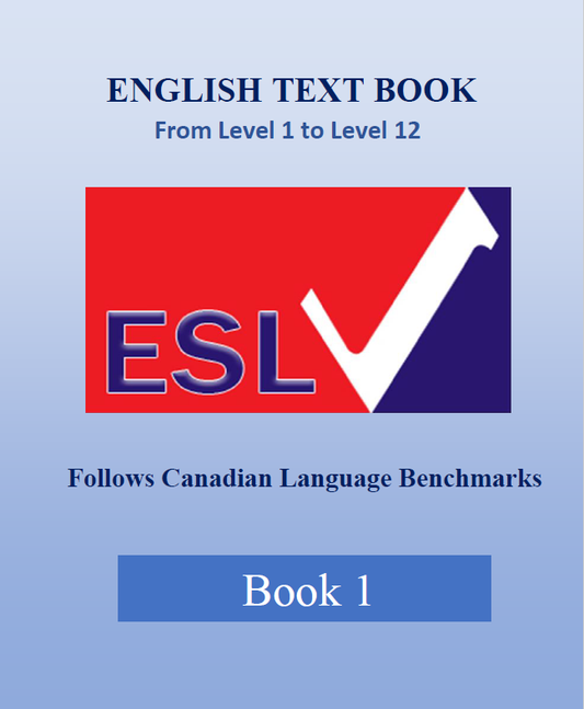ENGLISH TEXTBOOK From Level 1 to Level 12 - Book 1